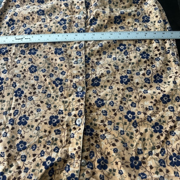 Bobbie Brooks Tan Pencil Skirt Midi Length Casual corduroy - Picture 11 of 11